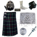 Men's Wedding Kilt Outfit 7 Piece Set Available in 40+ Plus Tartan Clan for Kilts