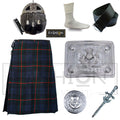 Men's Wedding Kilt Outfit 7 Piece Set Available in 40+ Plus Tartan Clan for Kilts